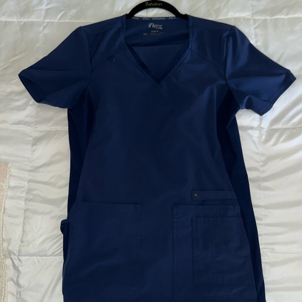 IFLEX CHEROKEE BLUE SCRUB SET
